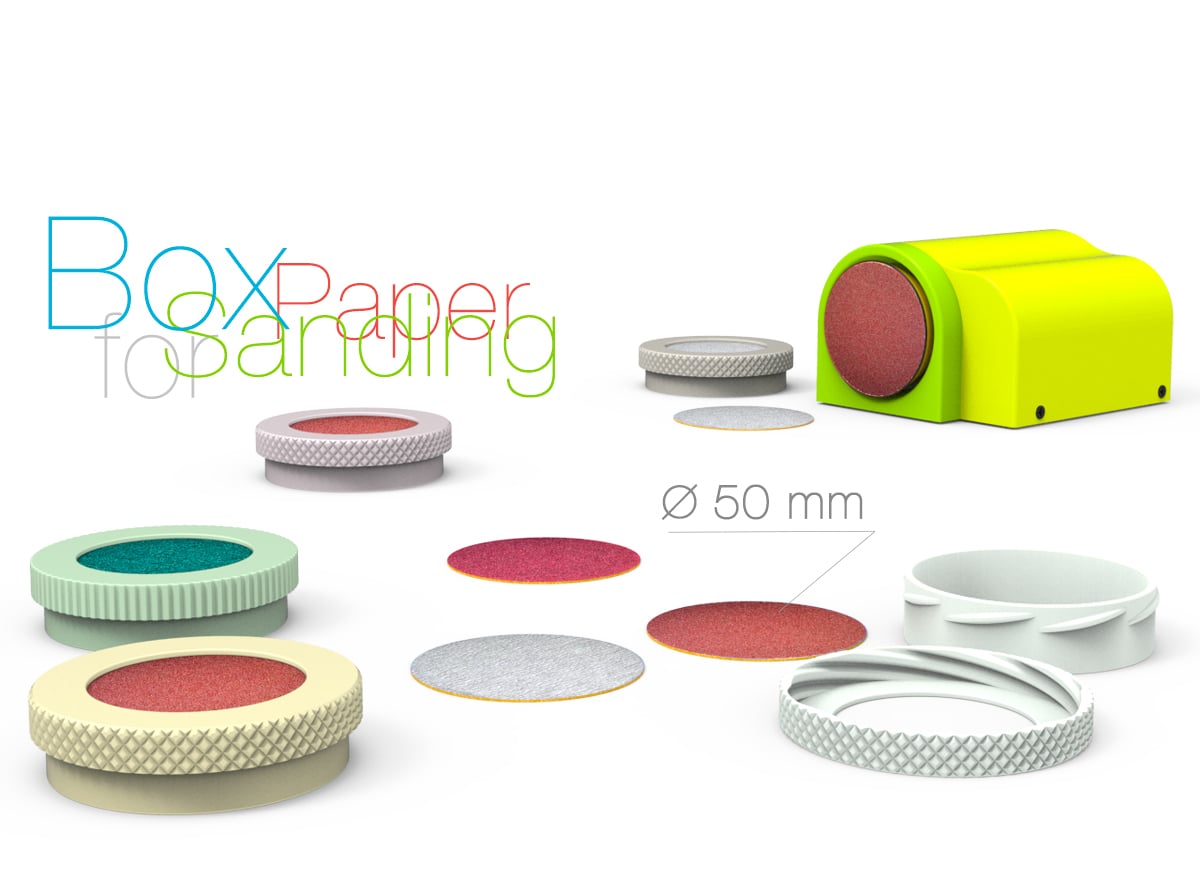 Box for Sanding Paper