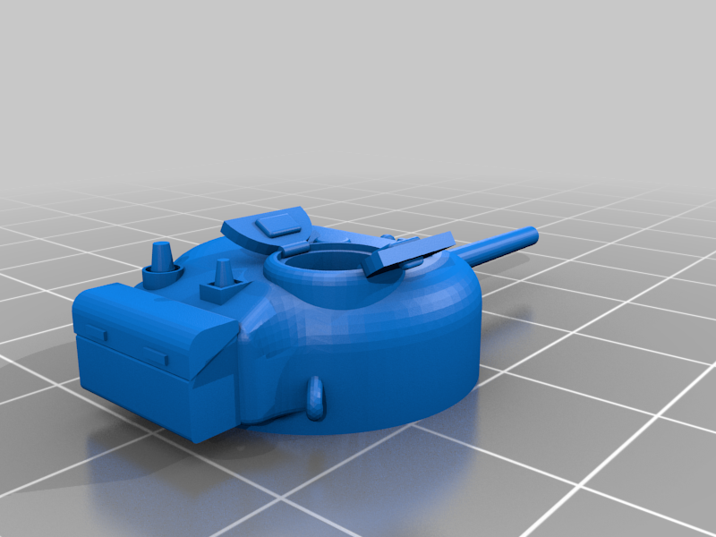 M4A1 Sherman II turret- hatch open
