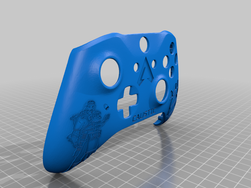 Xbox One S Custom Controller Shell: Apex Legends - Caustic Edition