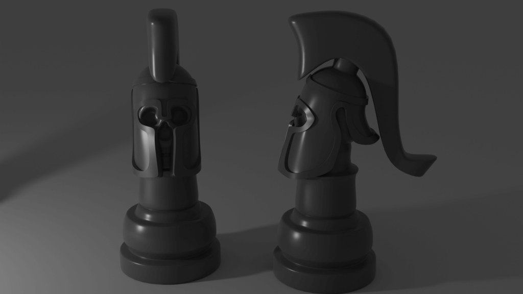 alternate knight for the skulls chess set