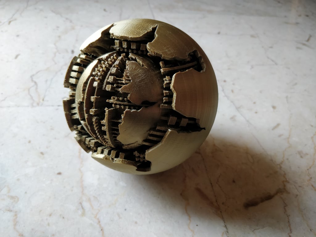 Sphere in Sphere - Arnaldo Pomodoro Tribute