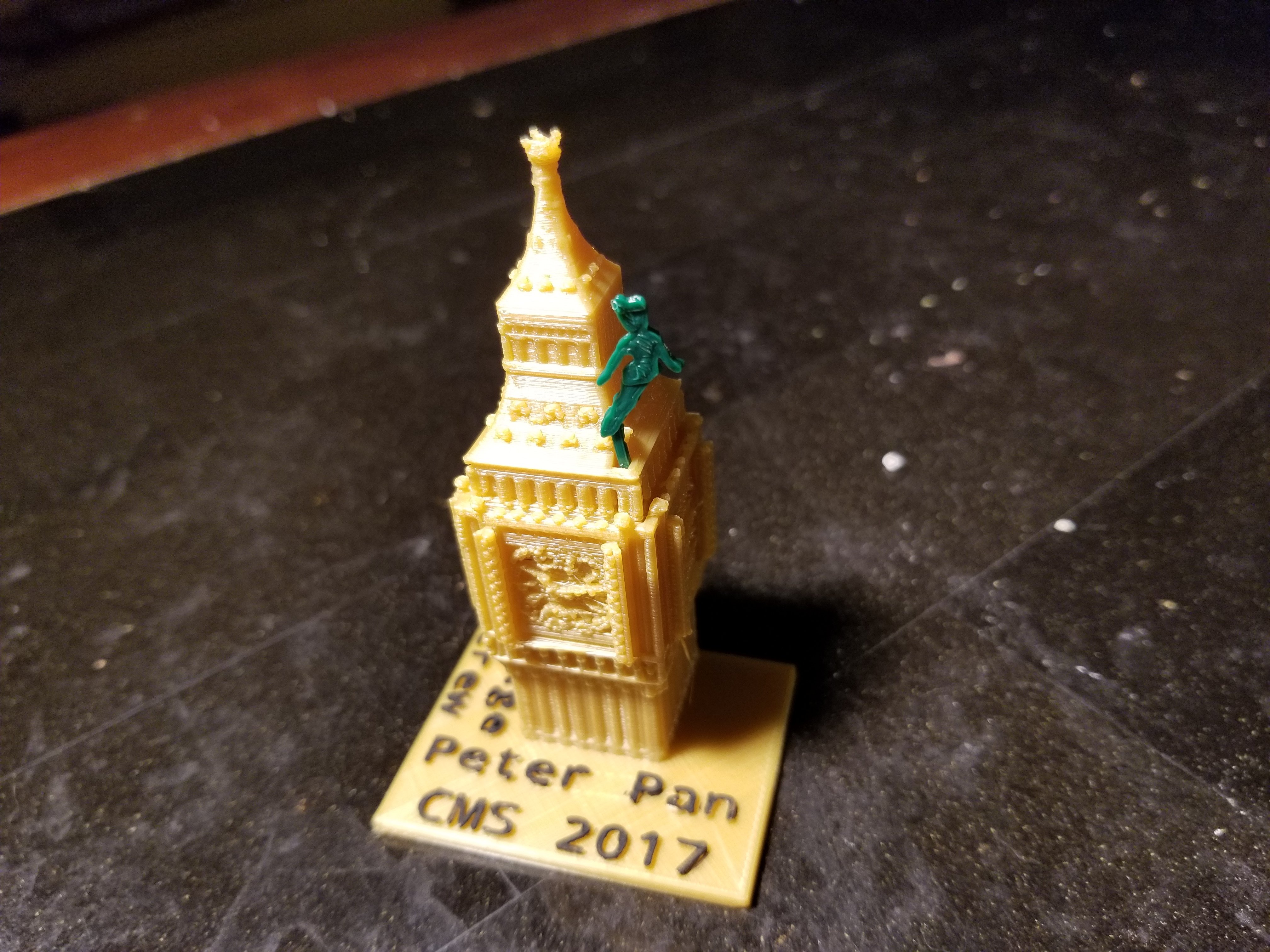 Peter Pan over Big Ben