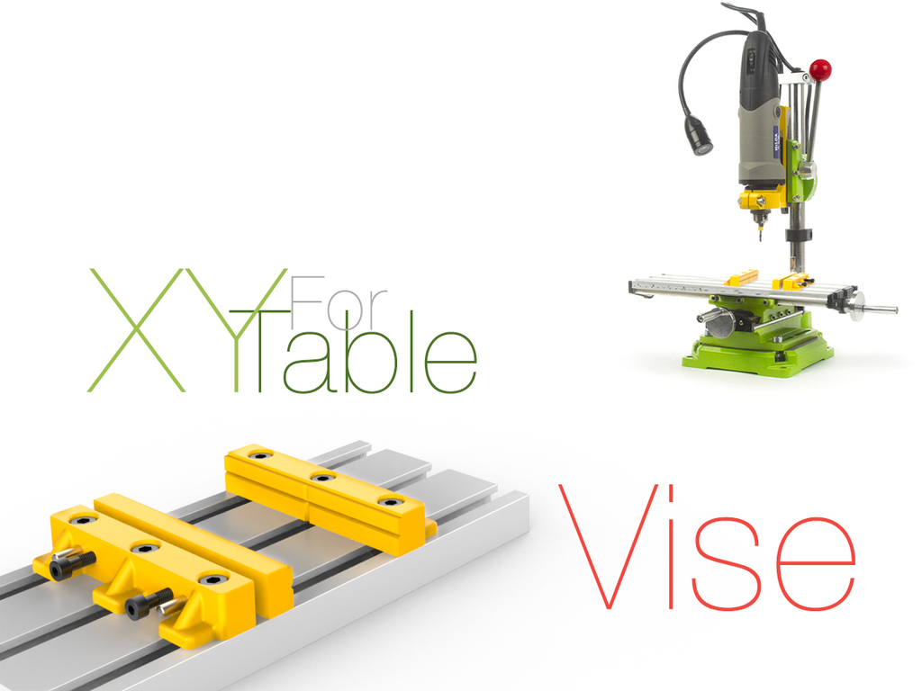 Vise for Coordinate XY-Table
