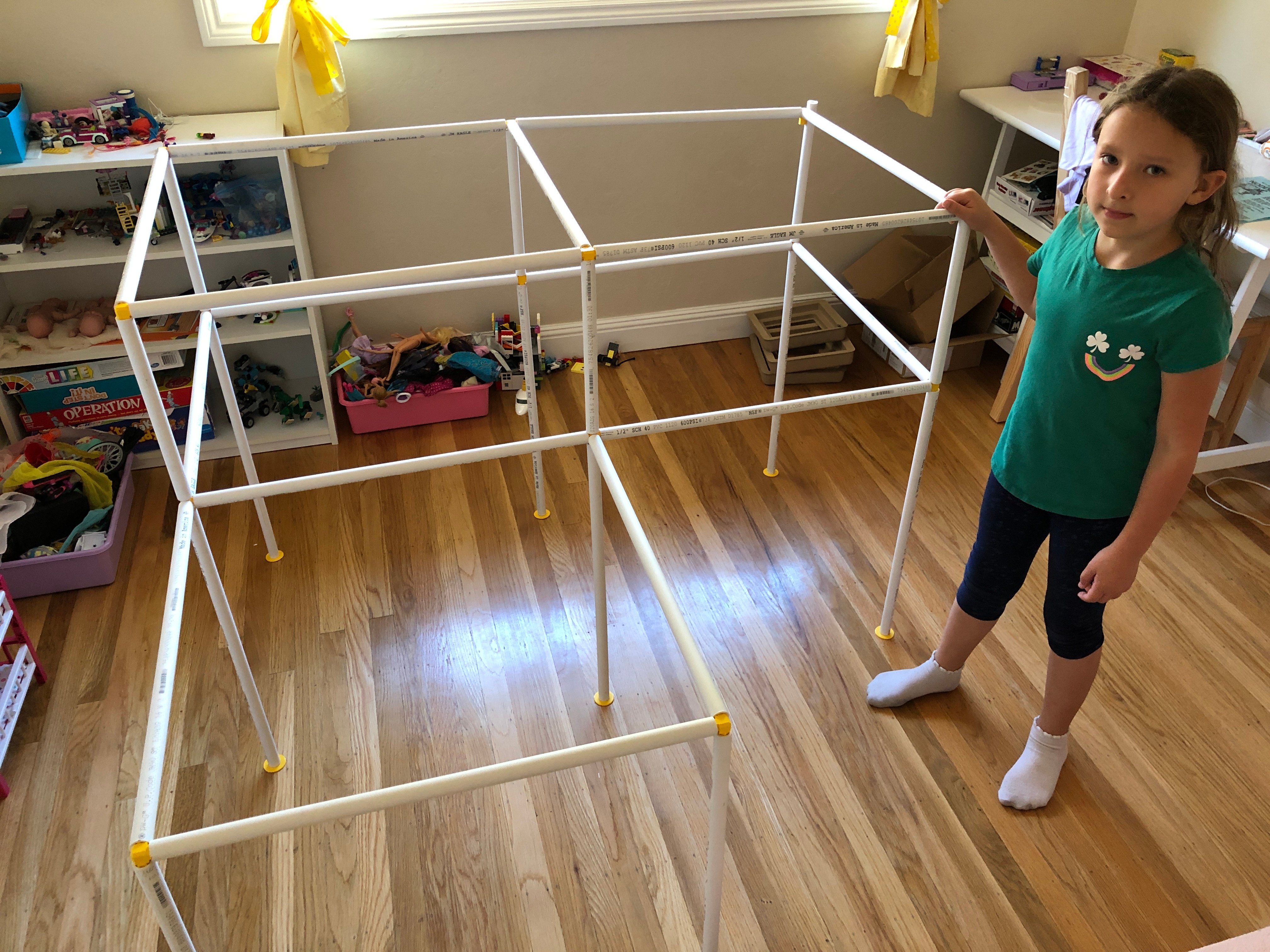 PVC fort maker kit