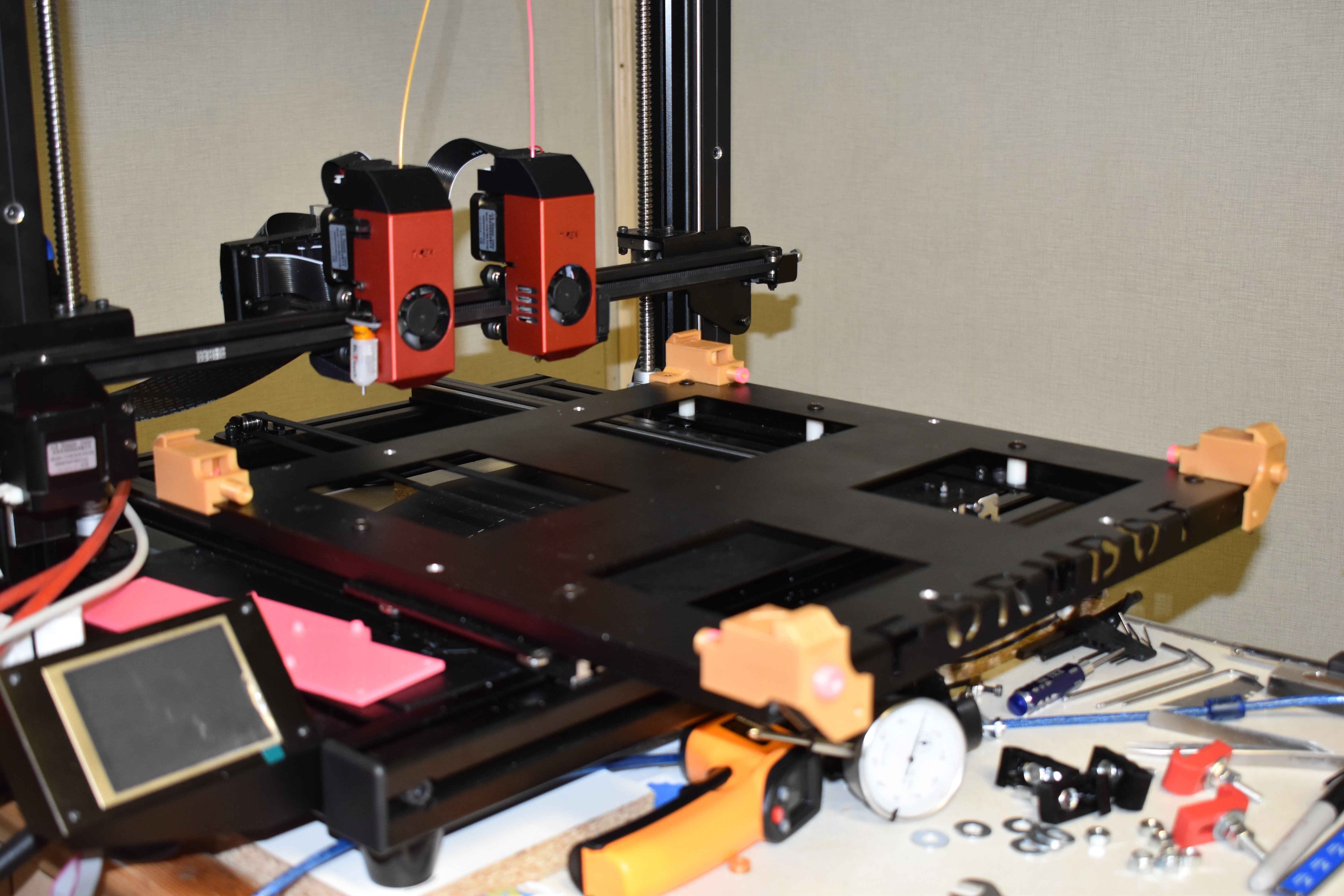 Adjustable 3D Print Bed Mount