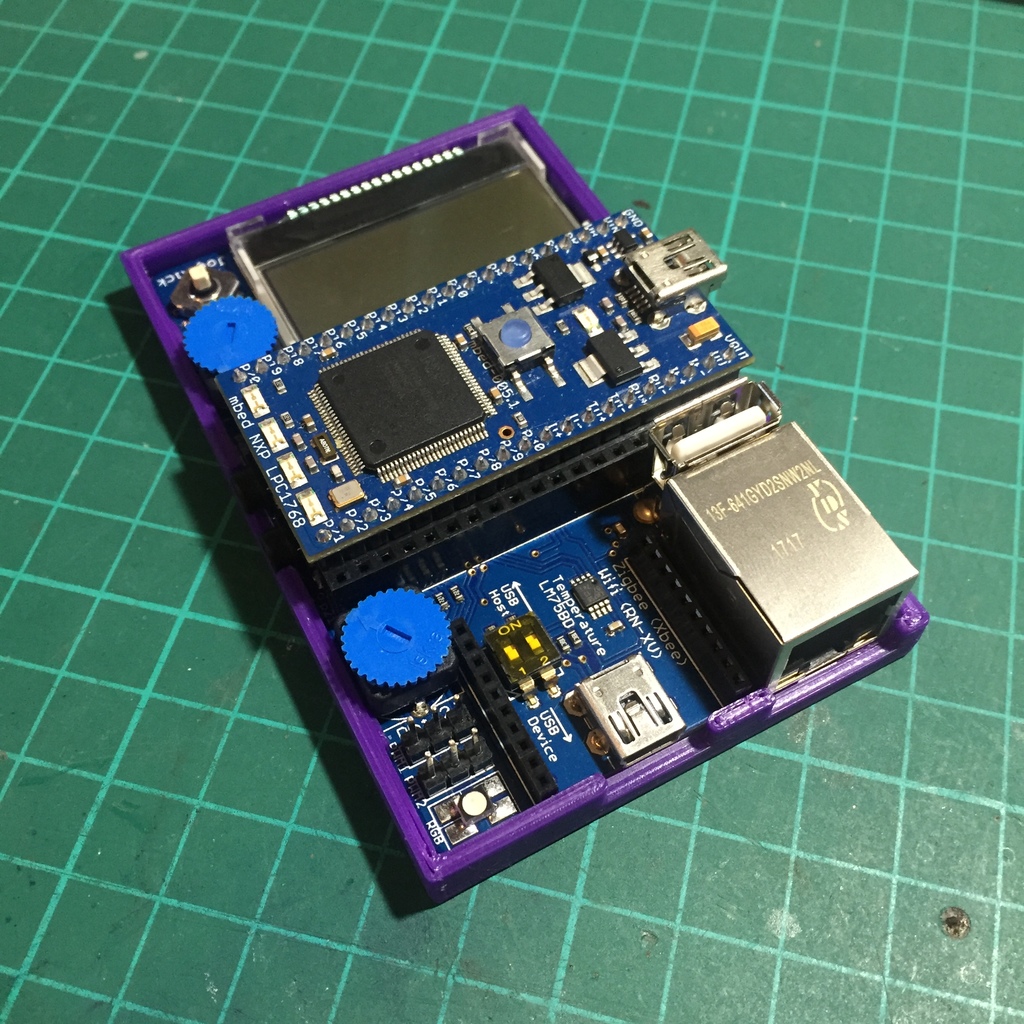 mbed Application Board case