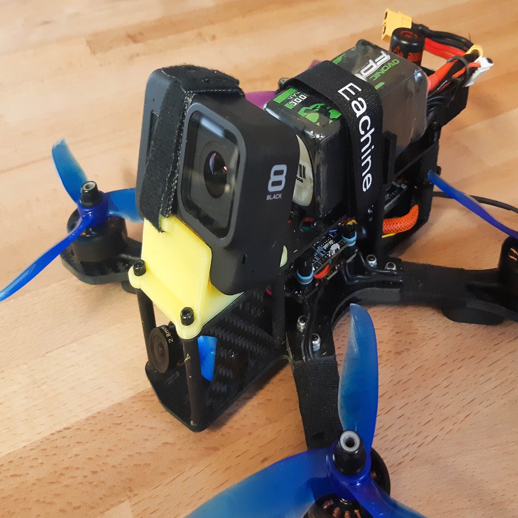 GoPro Hero 8 Black FPV Drone Mount