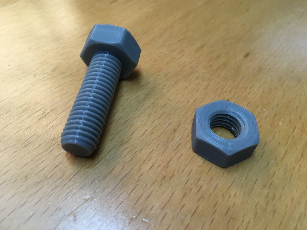 M10 Bolt and Nut