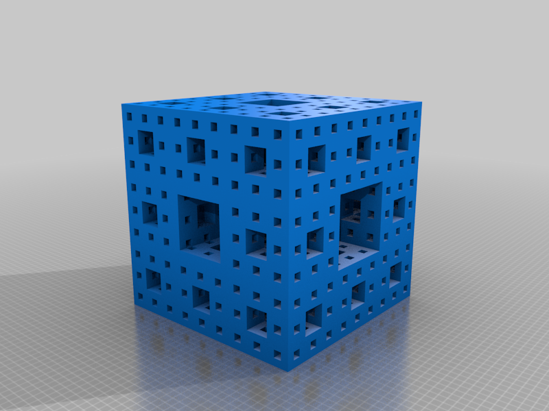 Photonic Fractal Cube