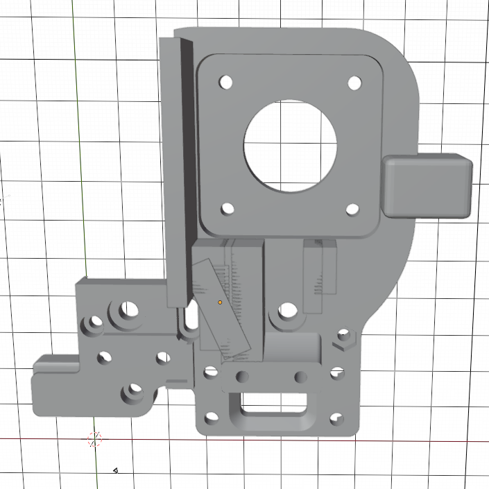 Rigid HeroMe 5 Direct Drive Thumb Mount Ender 3 Dual Gear Extruder