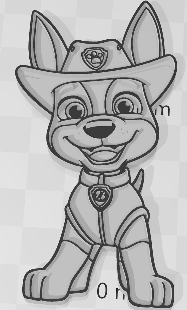 Paw Patrol Ranger - Cookie Cutter and Stamp