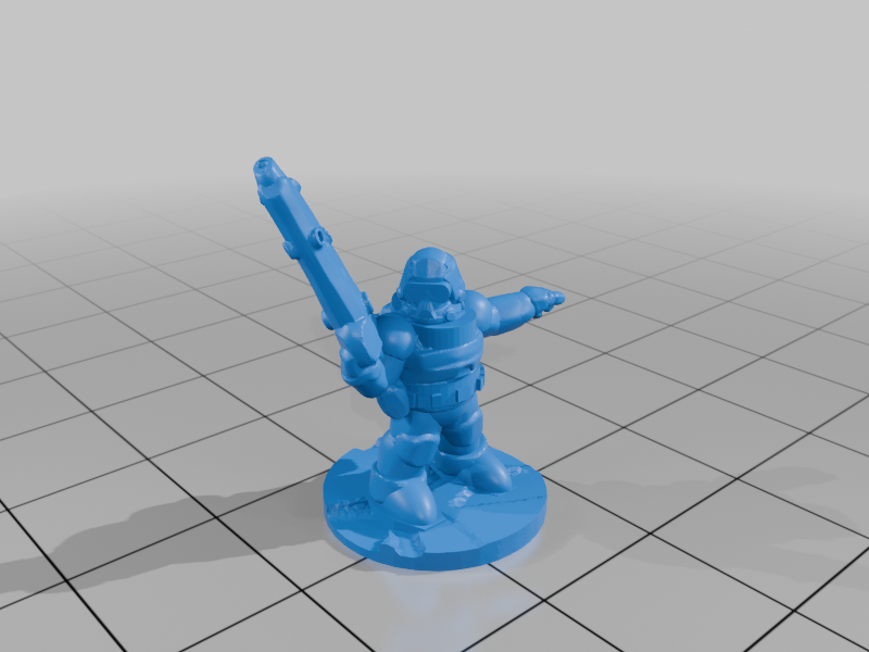 15mm Infantry Proxies for Ogre Board Game