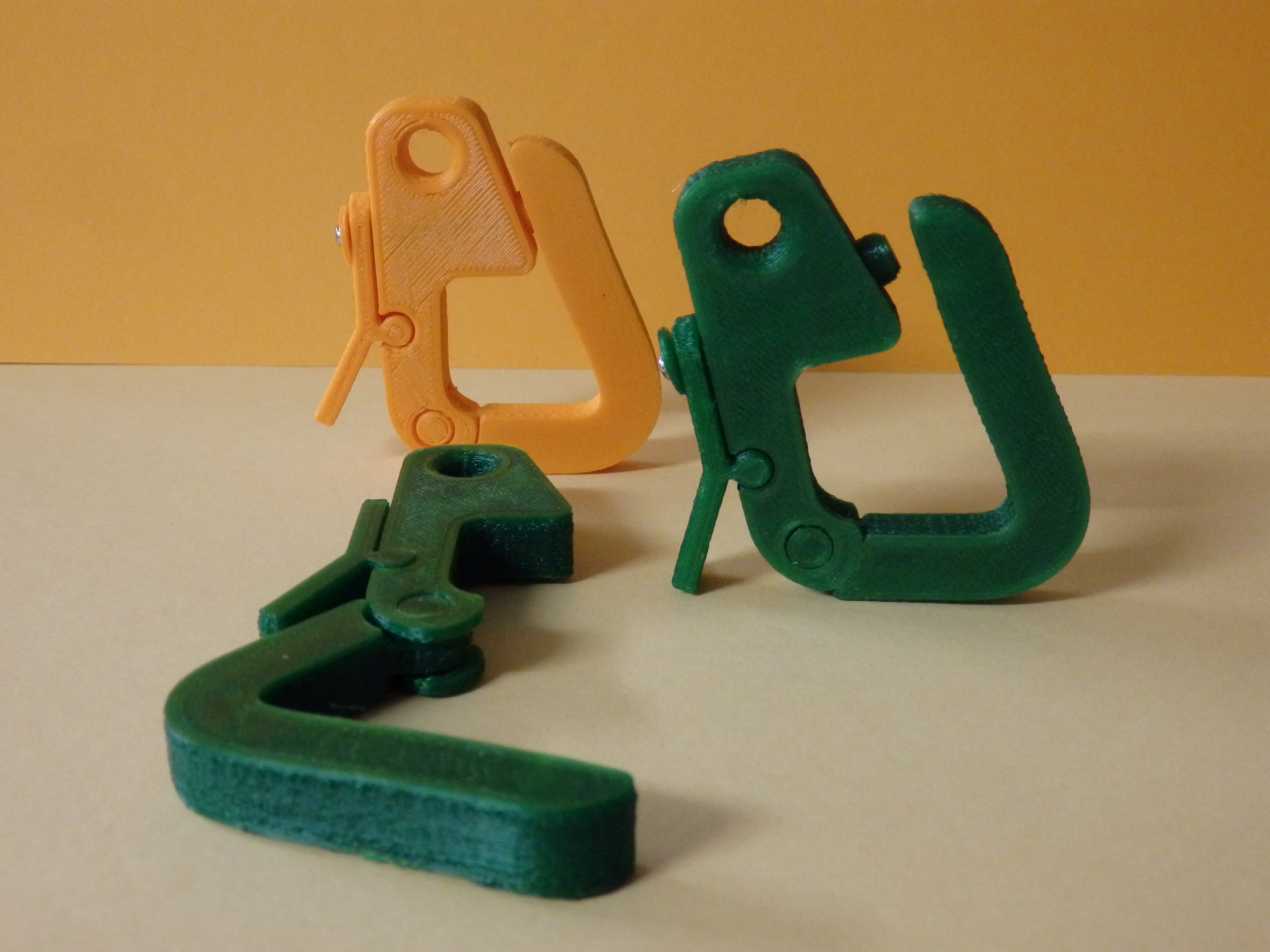 pin carabiner / mousqueton à goupille