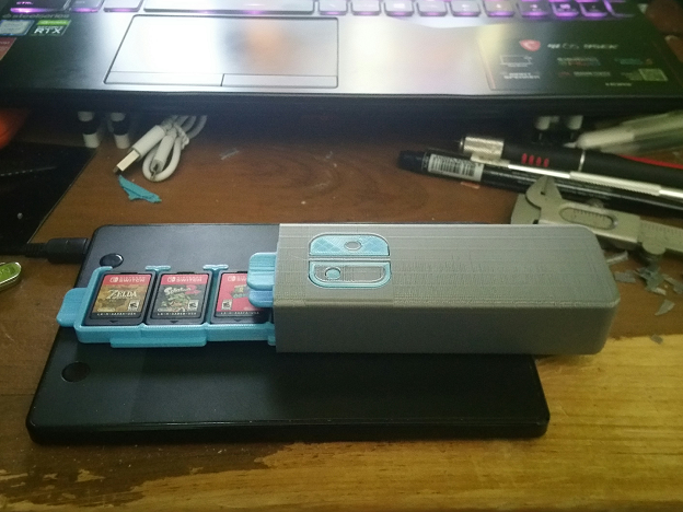 Nintendo Switch cartridge holder V4