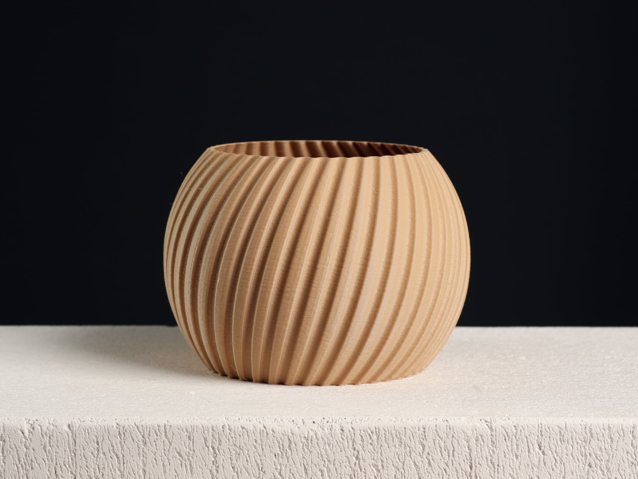 Sphere Planter Striped, Vase Mode, Slimprint