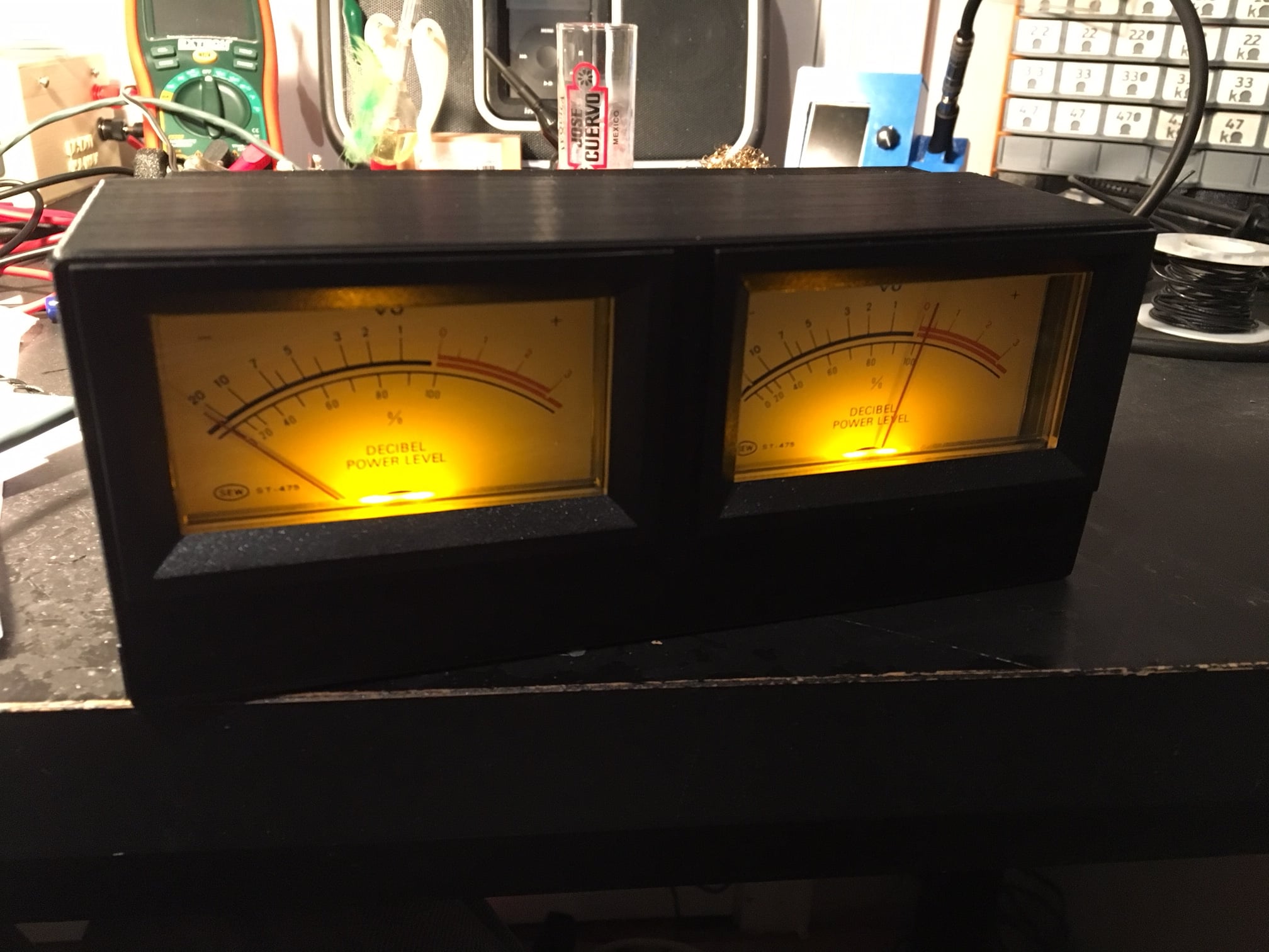 Stereo VU Meter