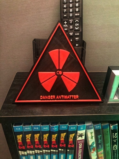 Antimatter Hazard warning sign