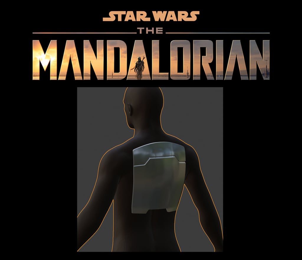 Mandalorian Back Armour