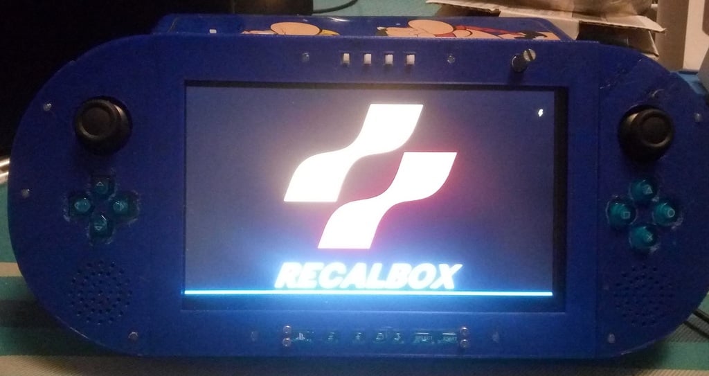 Portable Console PI Recalbox