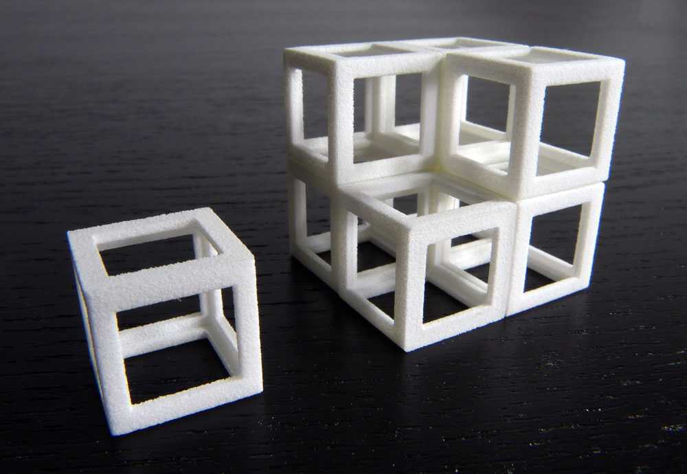 Eight cubes