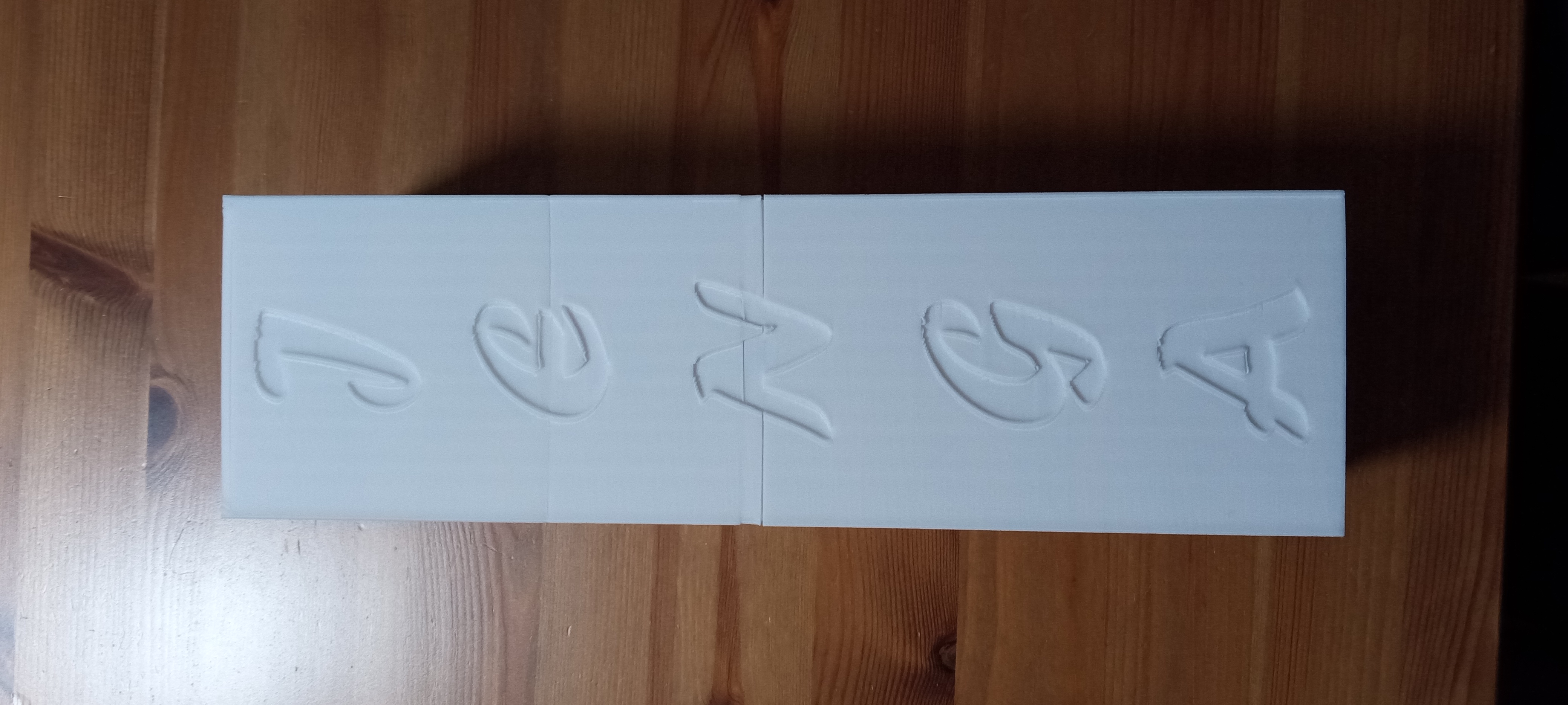 Jenga Box With sliding cover