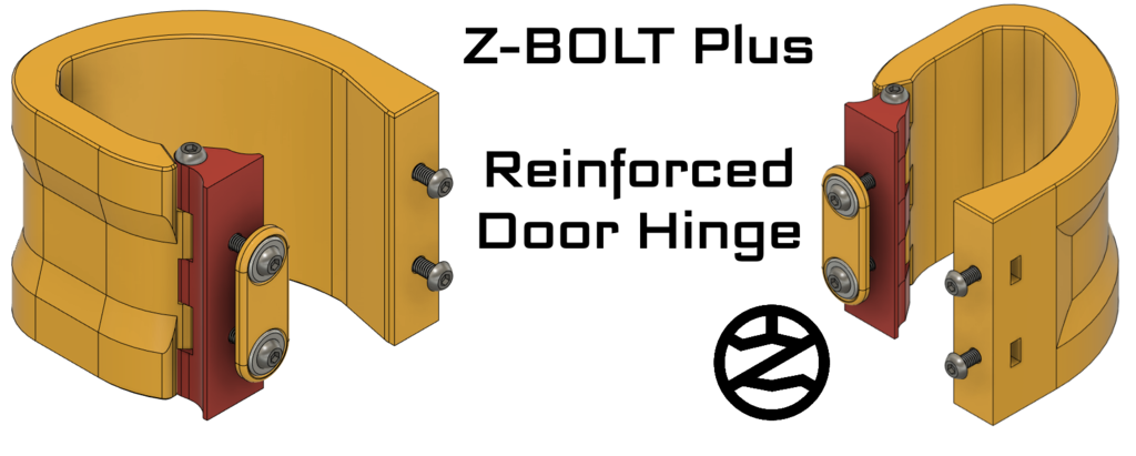 Z-Bolt Plus Reinforced Door Hinge