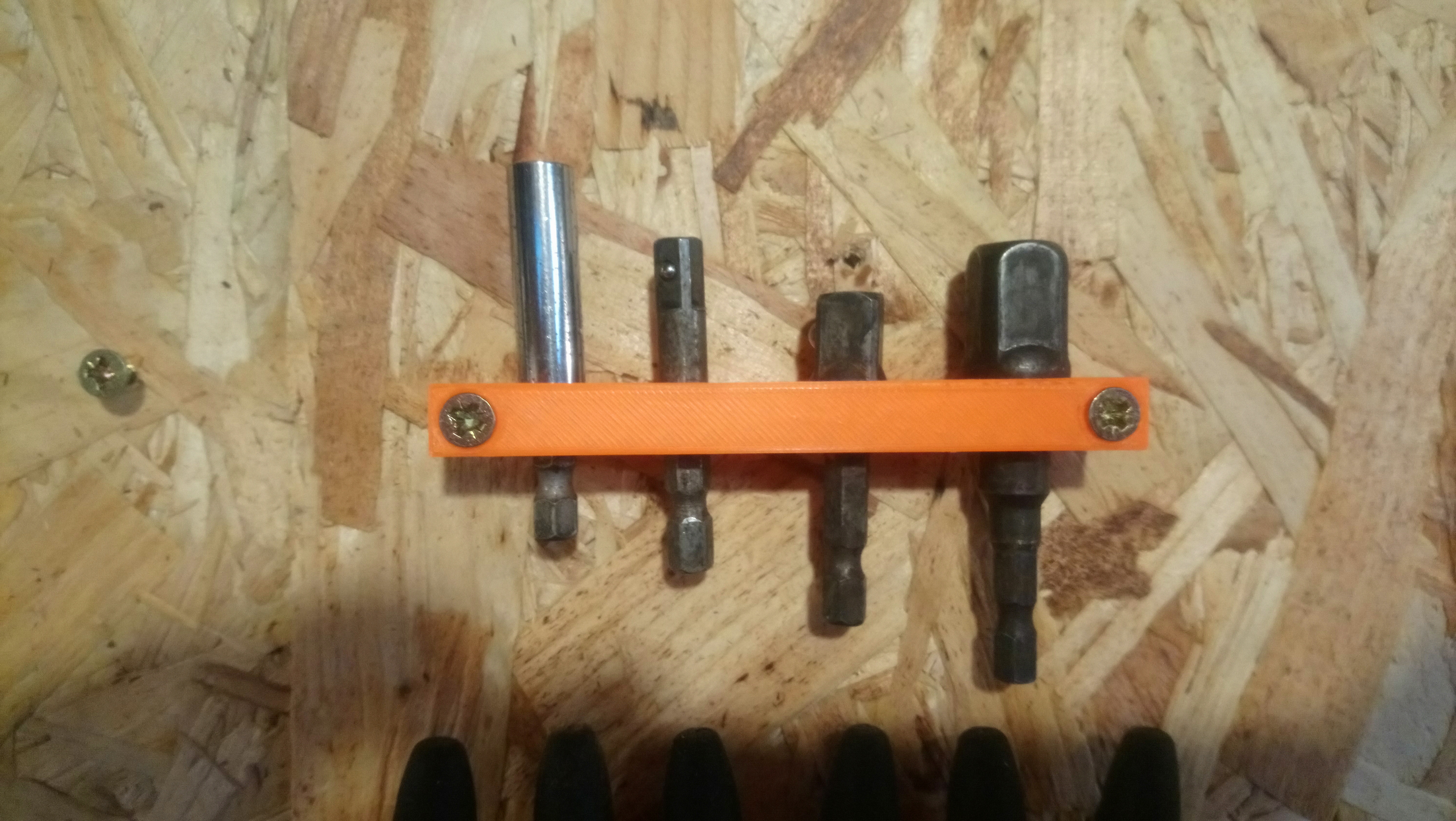 4pc Hex Socket Driver Set Holder
