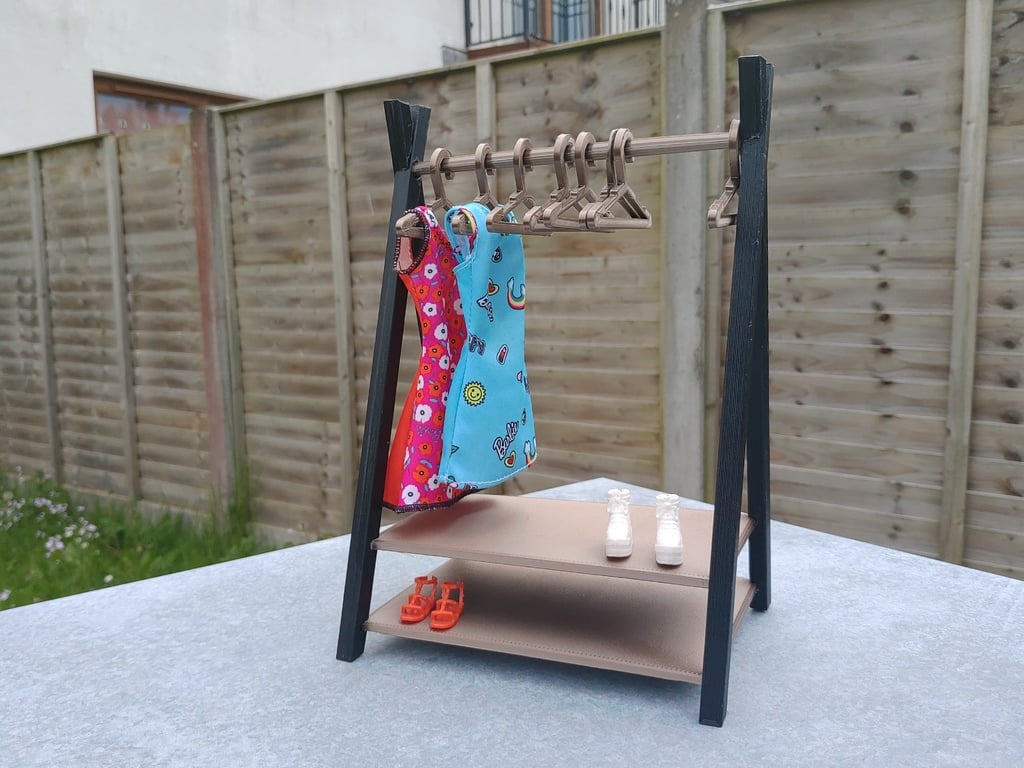 Clothes Rack for Barbies