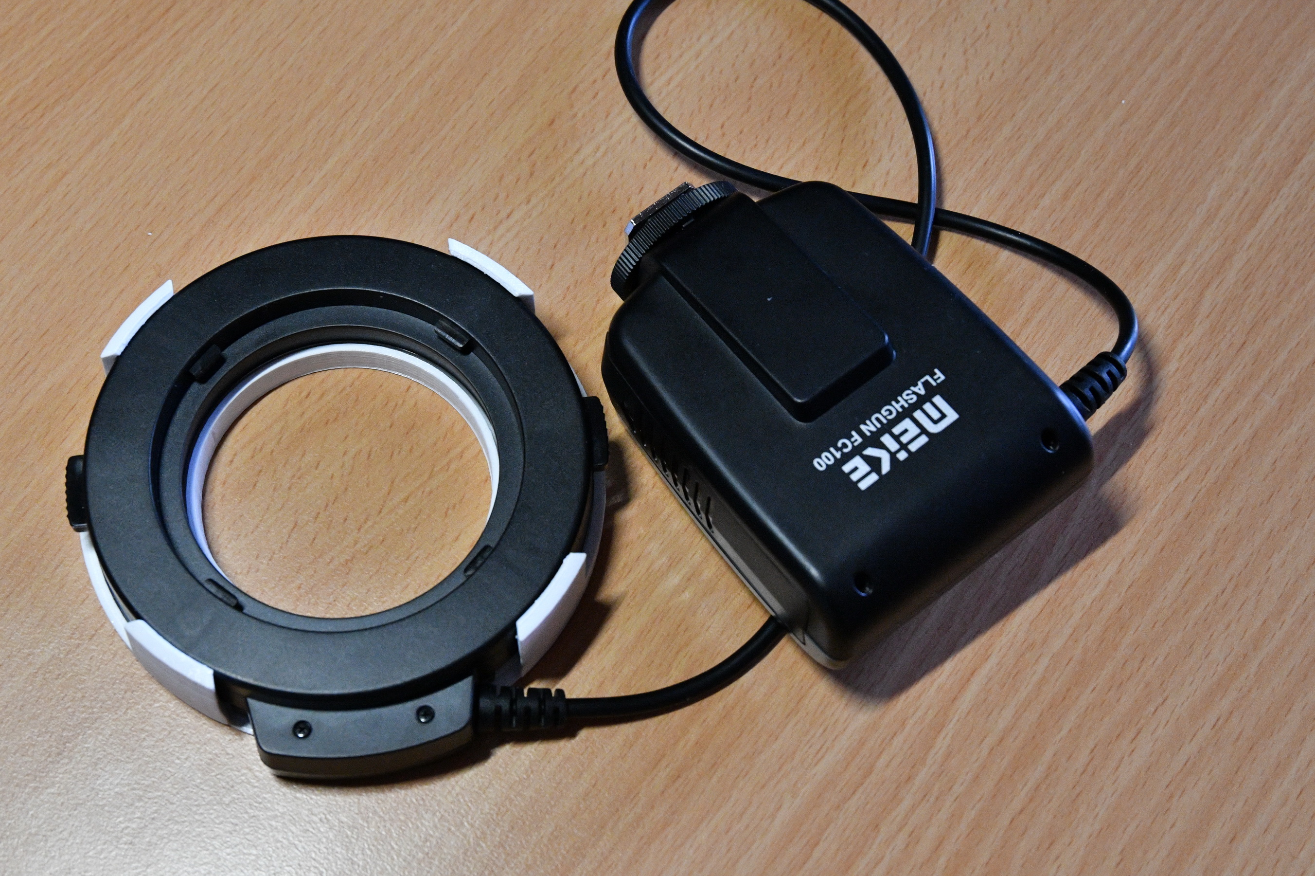 LED MACRO RING FLASH FC100 light diffusor