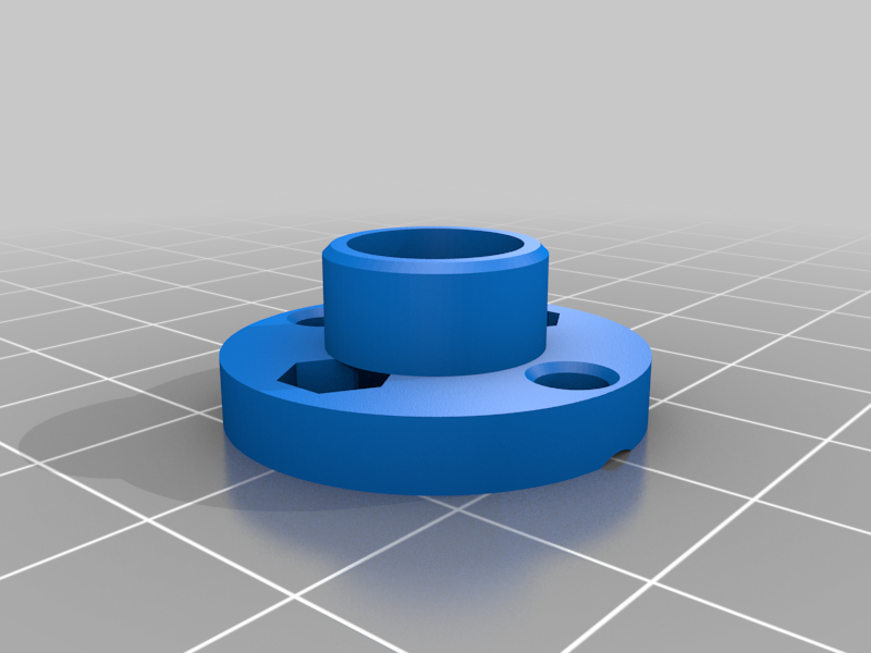 Adapter T8 nut to T10 bear prusa x-axis