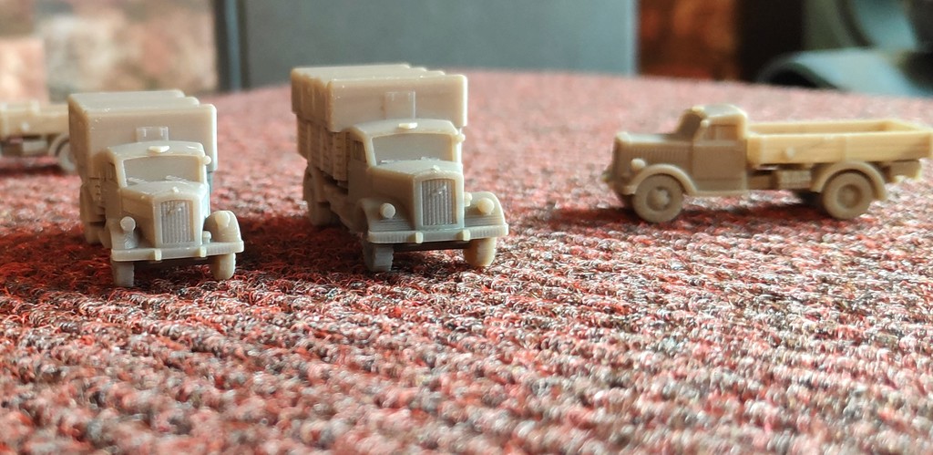 Maquette Opel Blitz 1t Lieferwagen - WWII - Kit Résine 1/35 - Neuf