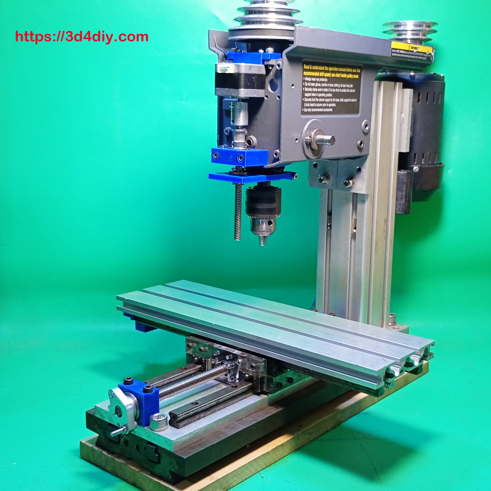 Extend the Workbench for Bench Drills Press DIY Milling Machine