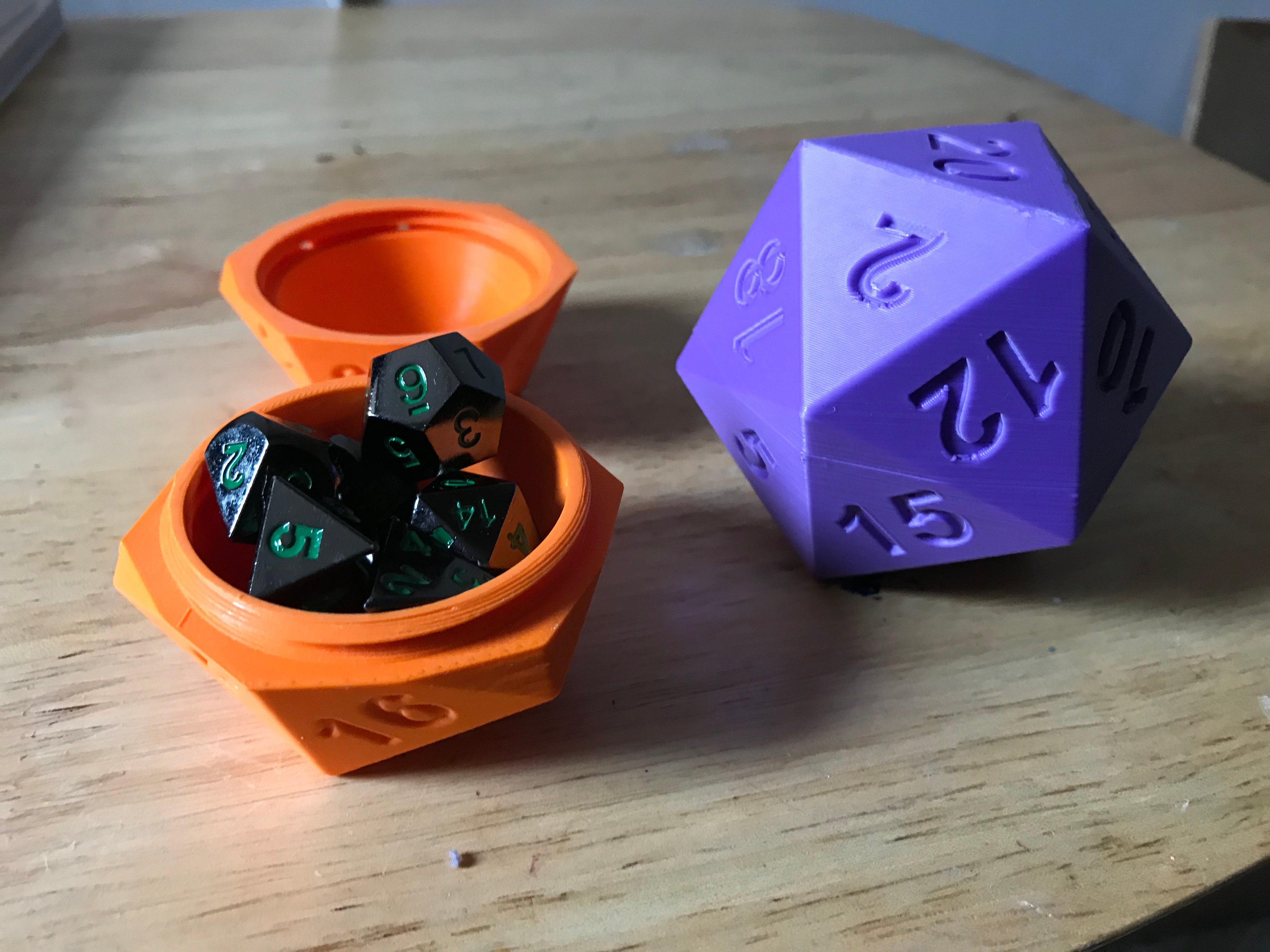 D20 D&D Dice Holder