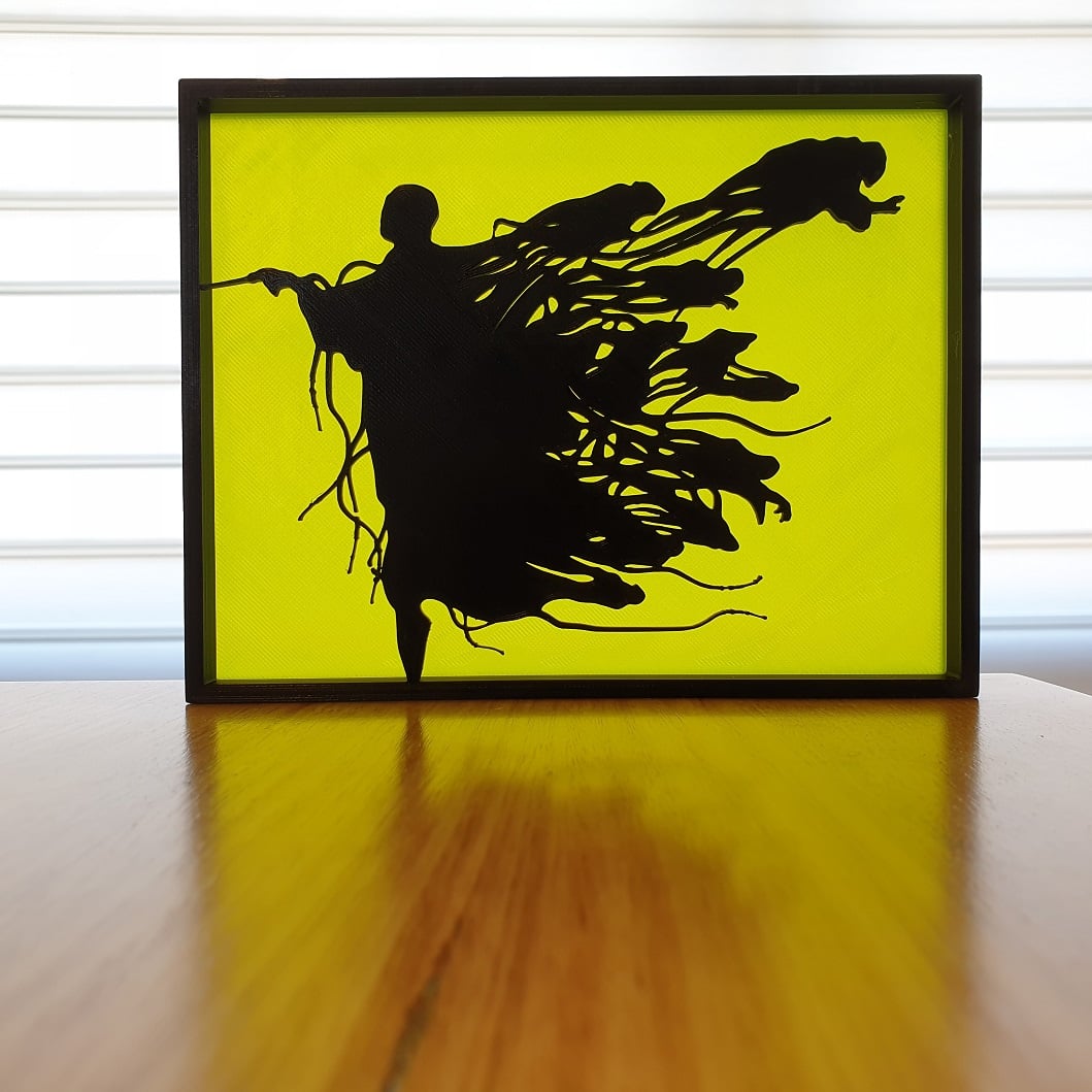 Voldemort Dementor Harry Potter silhouette art