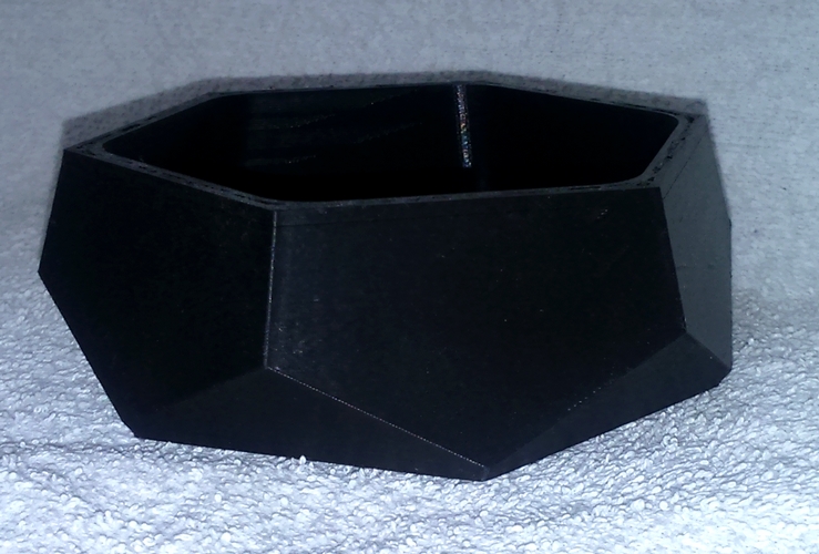 Hex flower pot