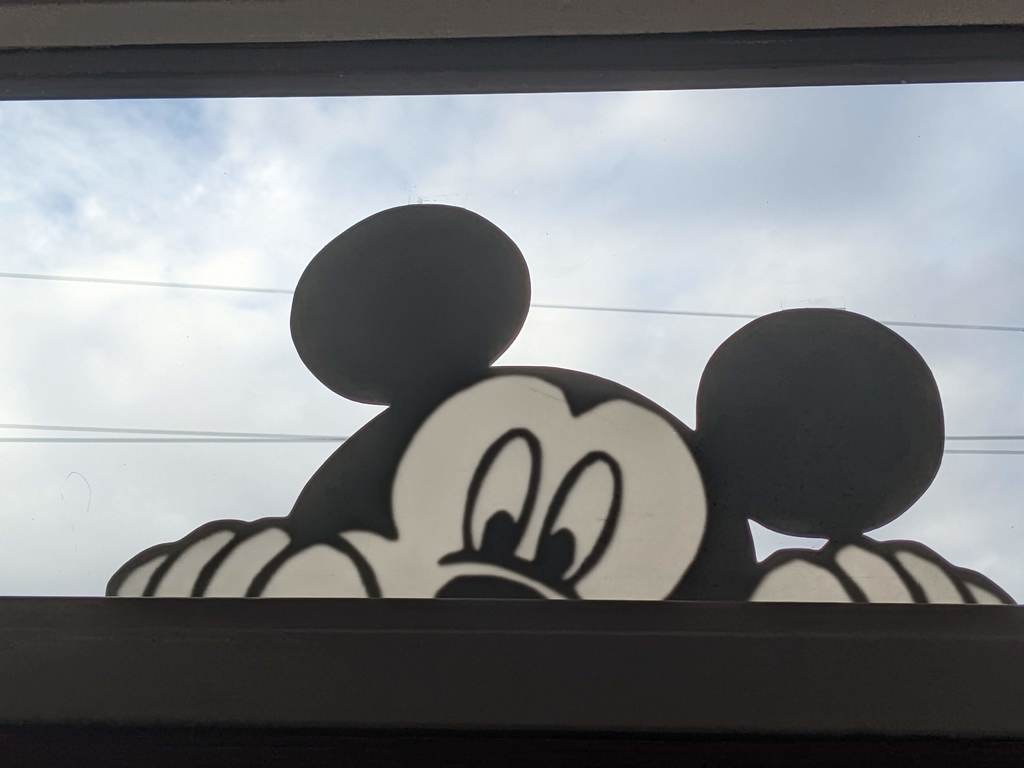 Mickey Window Decal