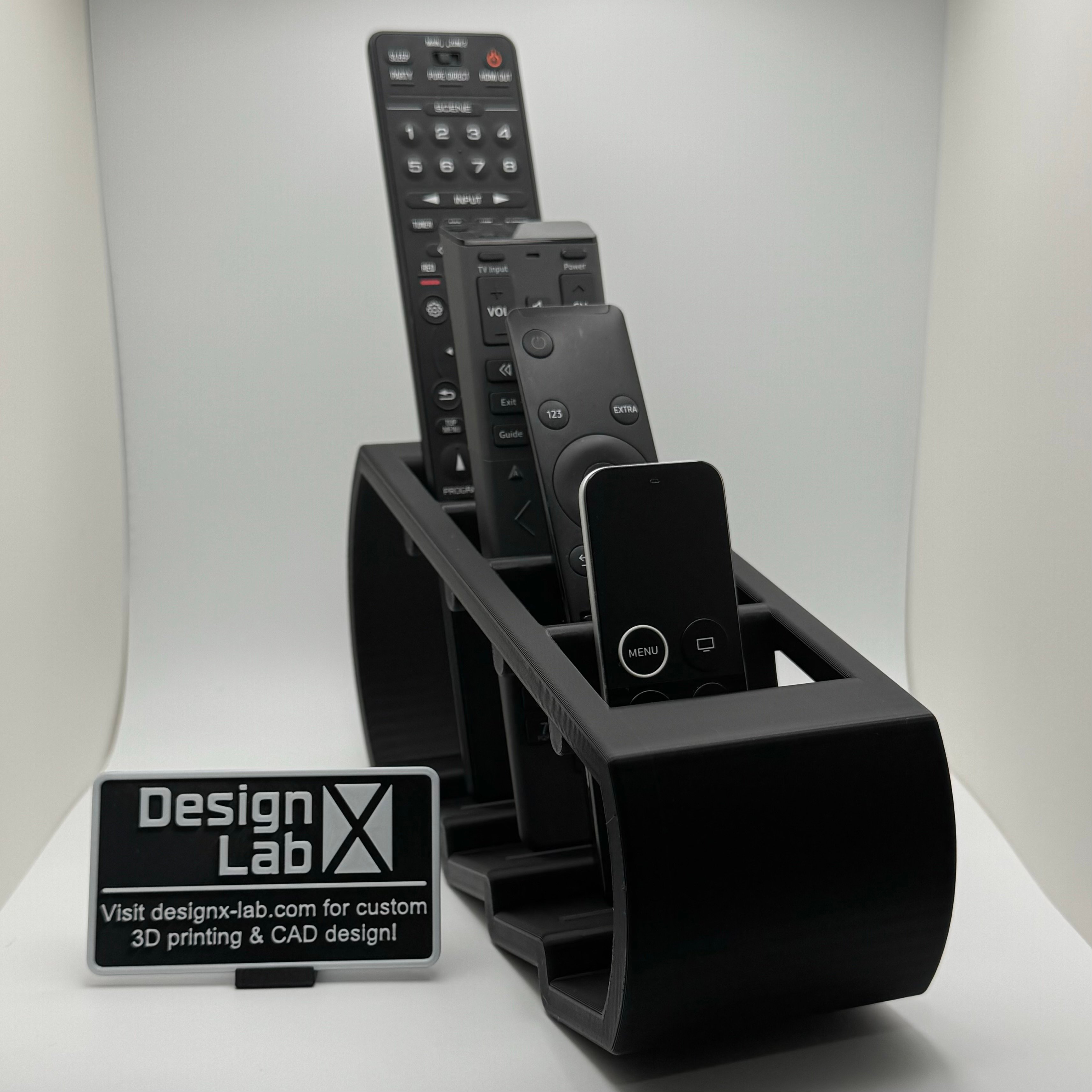 Modern TV Remote Control Holder - (designx-lab.com)