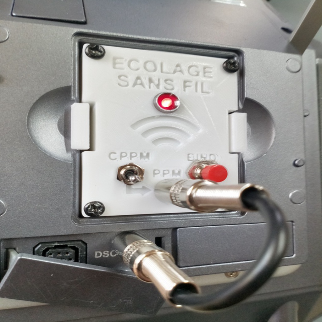 Boitier module JR Ecolage sans fil FRSKY