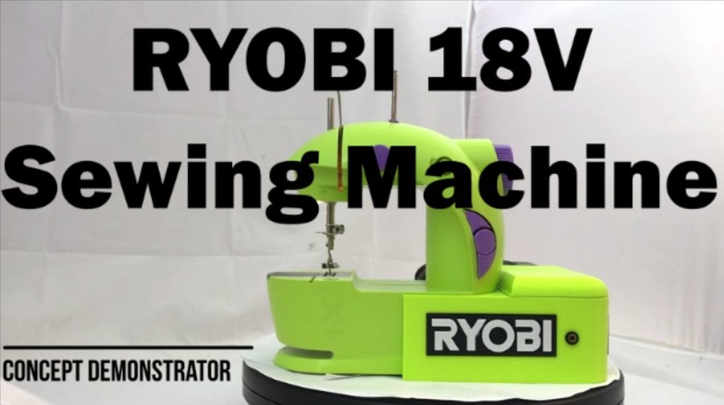 RYOBI 18V Portable Sewing Machine
