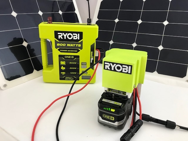 Solar Power your RYOBI 18V Tools!