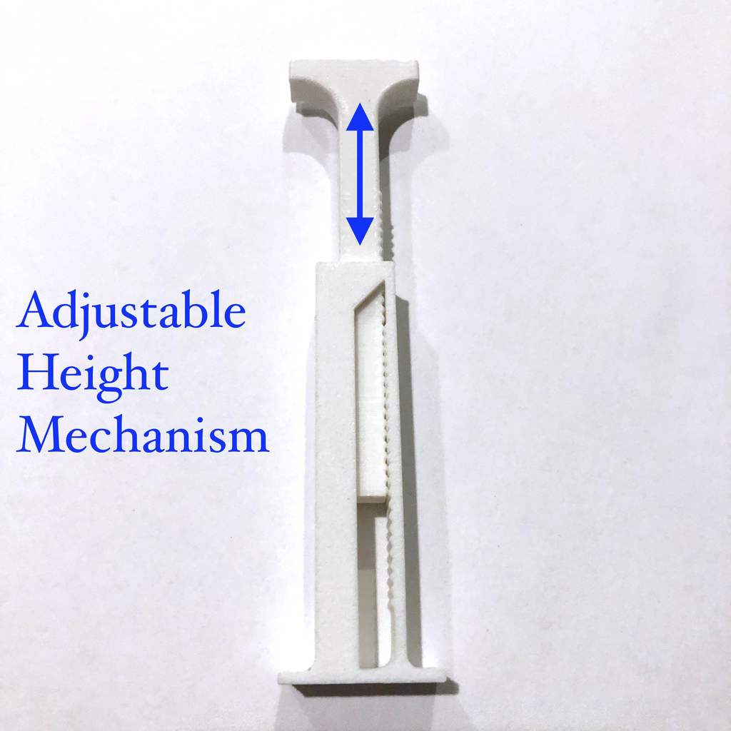 Height Adjust Mechanism for 3D Printing