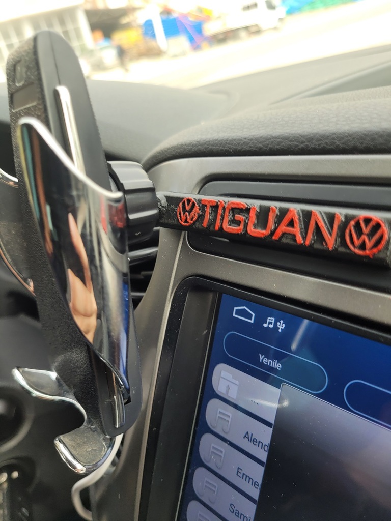 VW Tiguan Card - Mobile Phone Holder