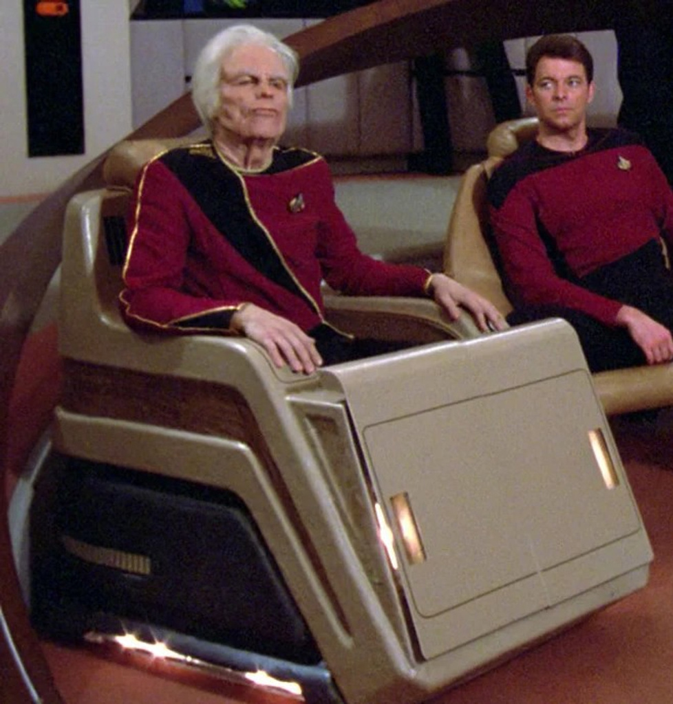 24th century hoverchair- Star Trek