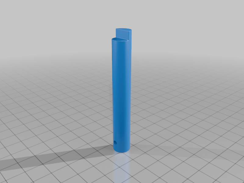 Plug follower with pin loading hole