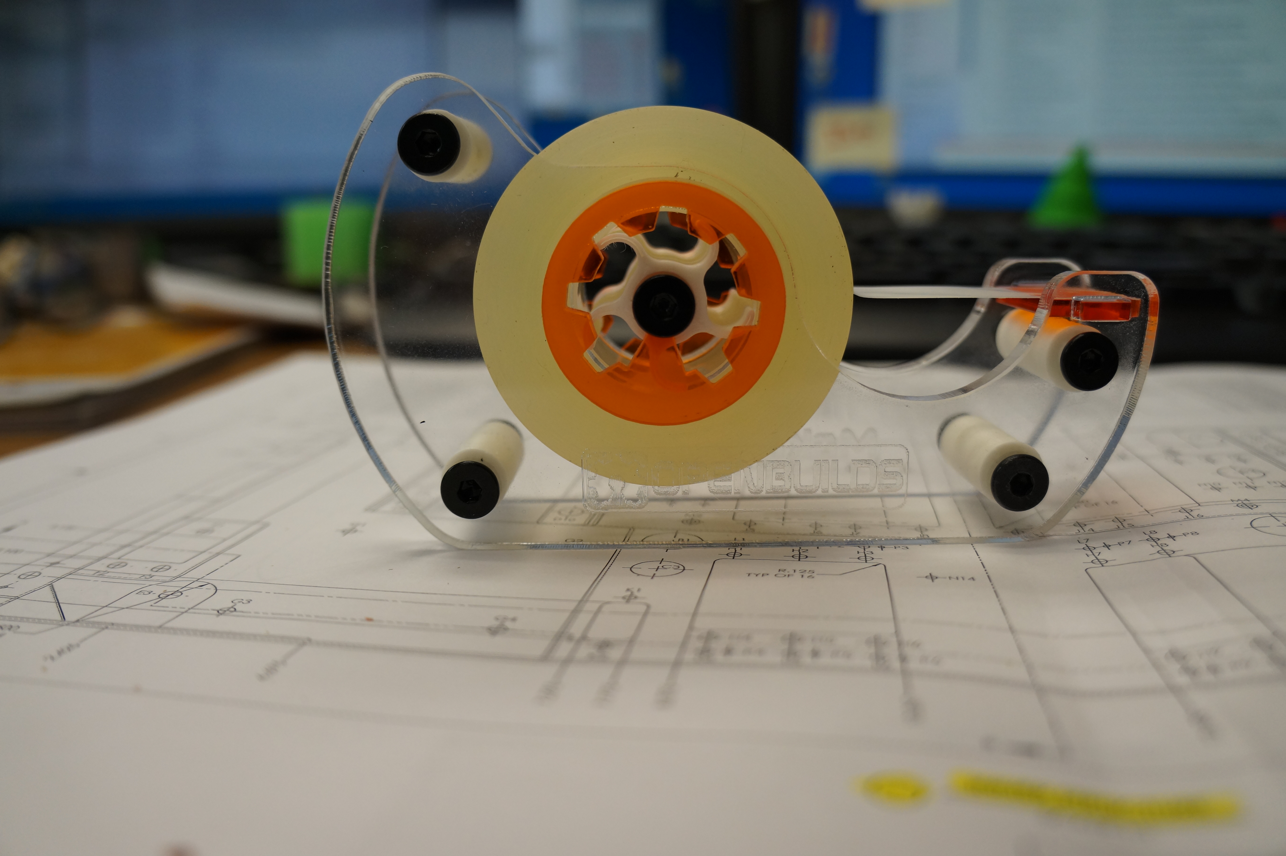 MakerSL / Openbuilds Laser Cut Tape Dispenser