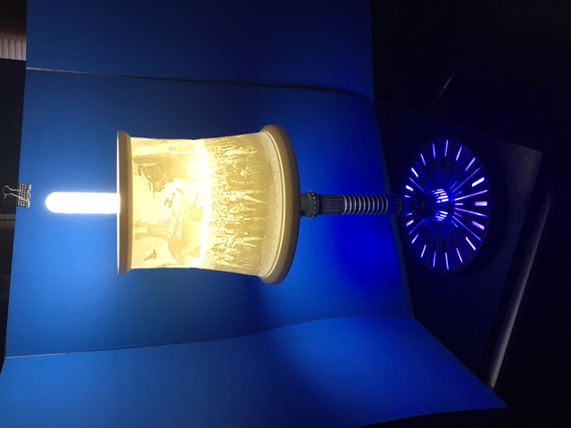 Star Wars themed Lightsaber Desk Lamp aka "the NightSaber"