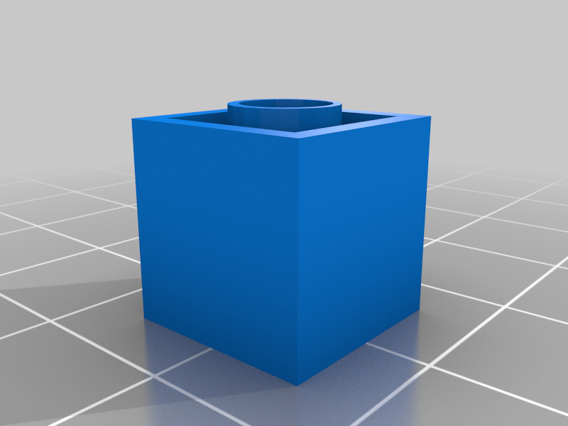 Lego Minecraft Head