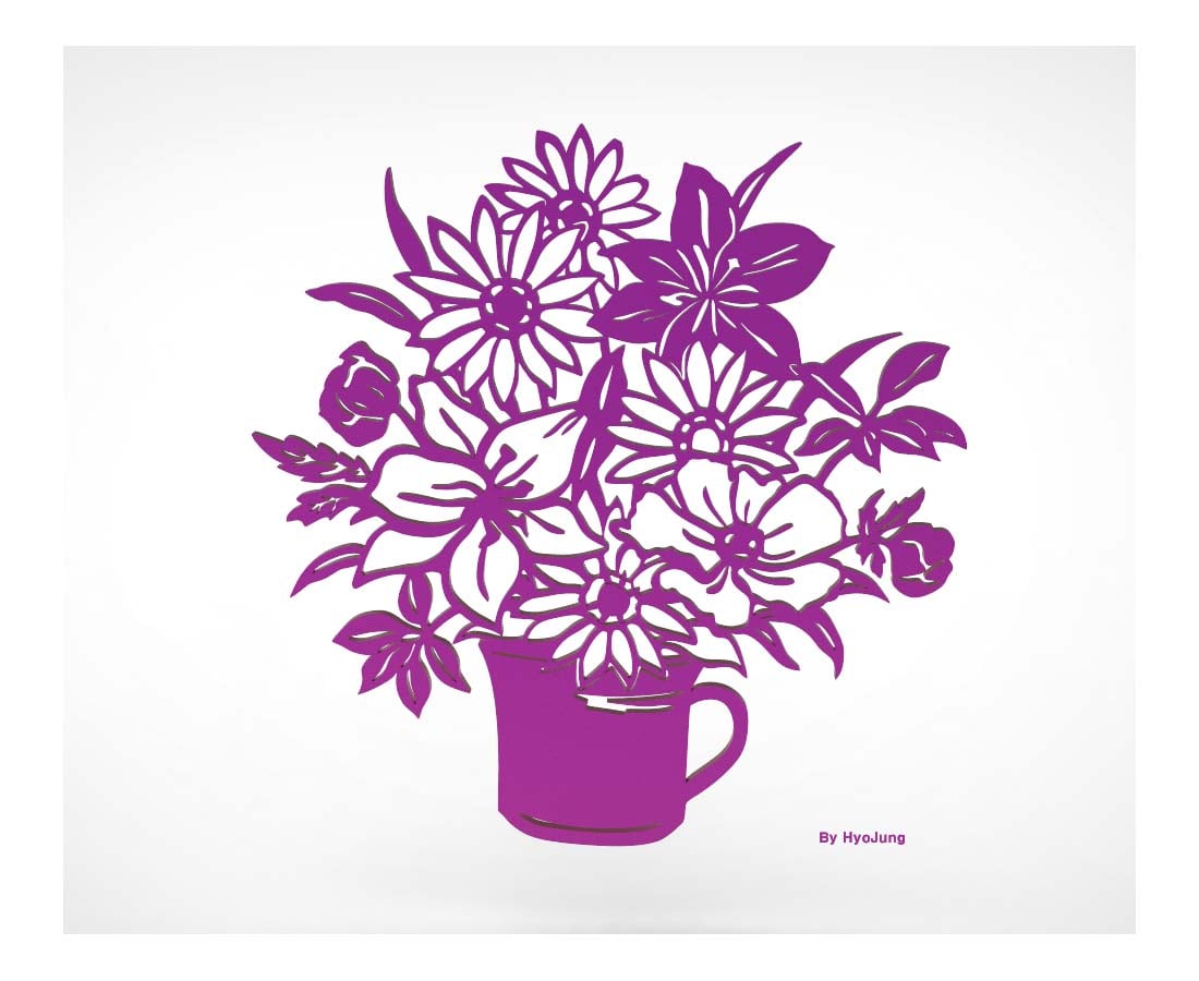 A Vase of Flowers Decoration Art