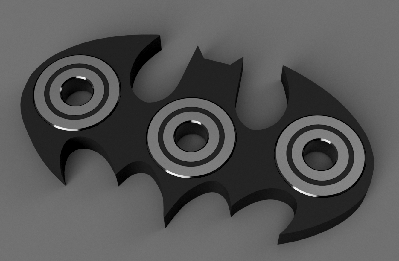 Batman Logo Spinner (Fidget Toy)