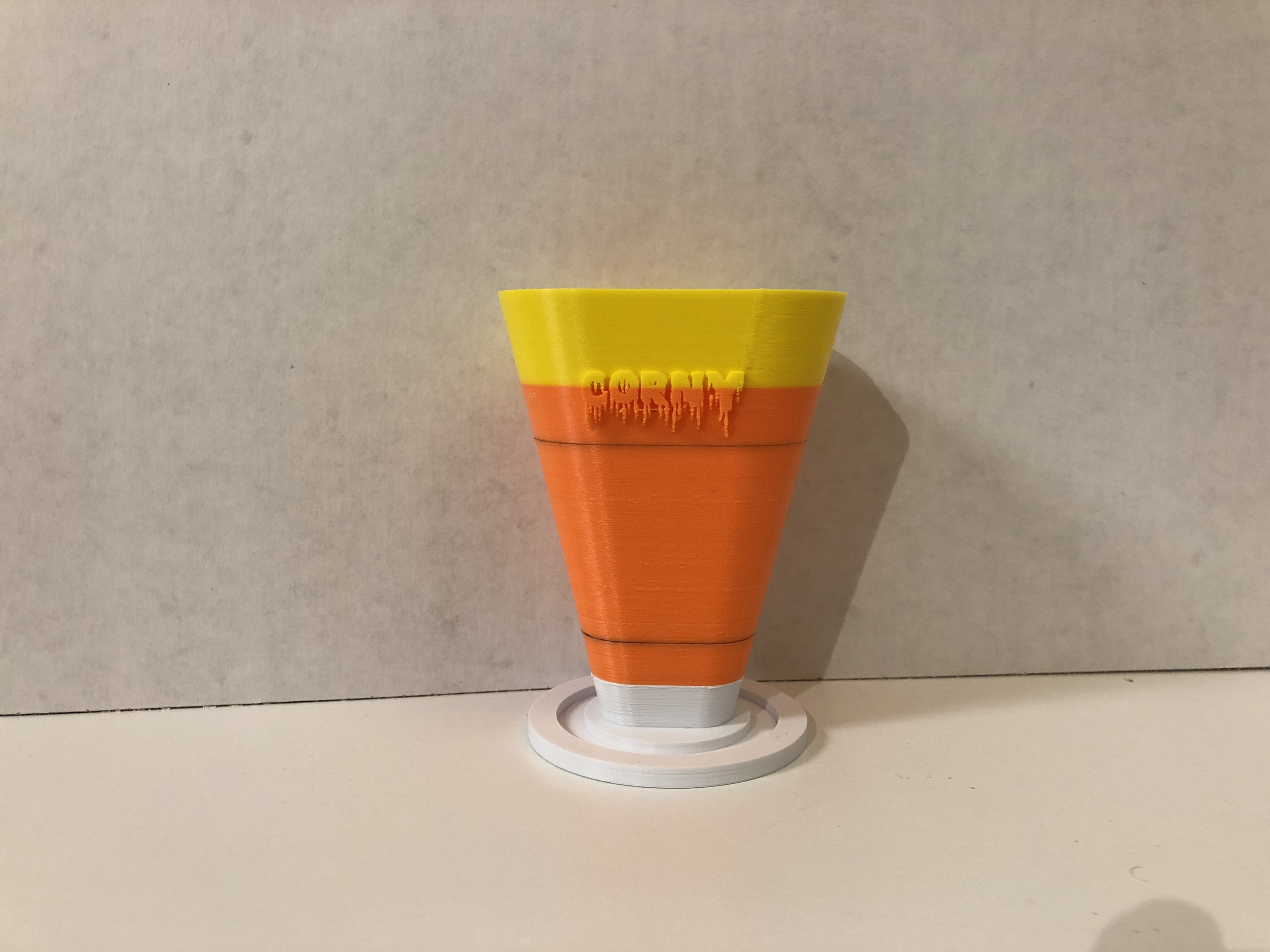 Candy Corn Vase